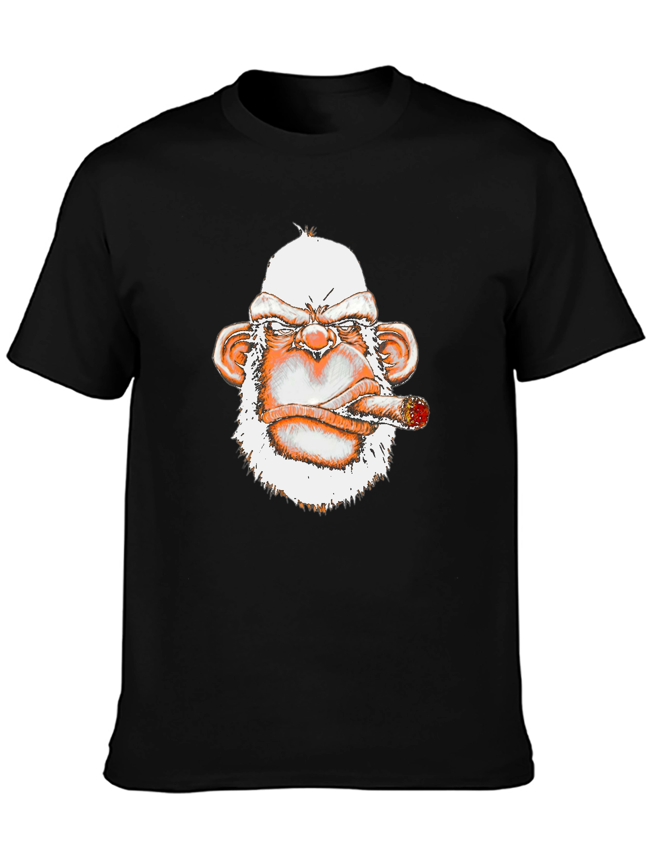 Smoking Monkey Graphic Tee