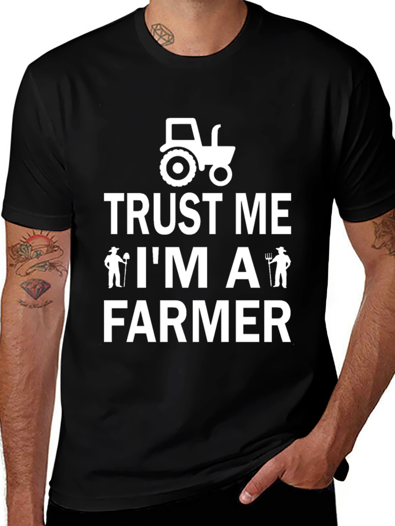 Trust Me Im A Farmer Graphic Tee