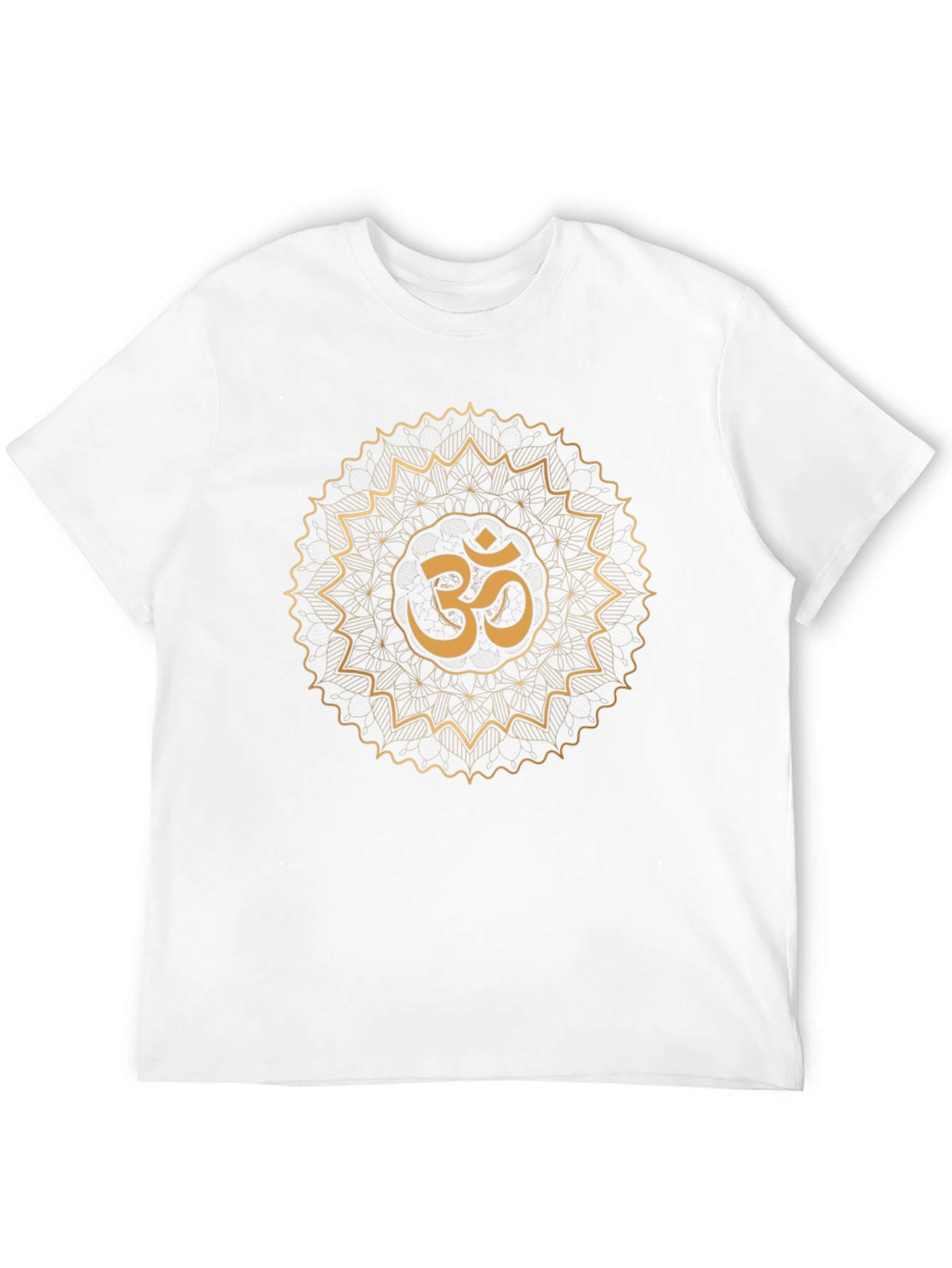 Om Mandala Black T-Shirt - Spiritual Symbol Graphic Tee