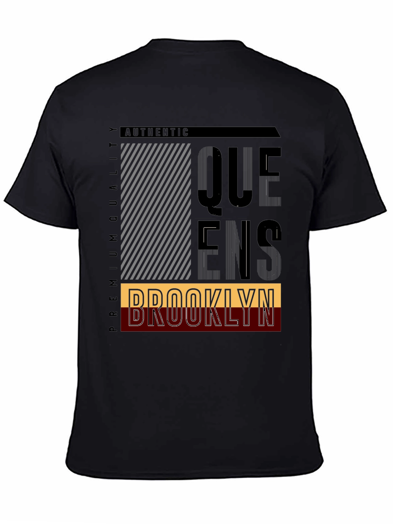 Queens & Brooklyn Graphic T-Shirt - Authentic NYC Style