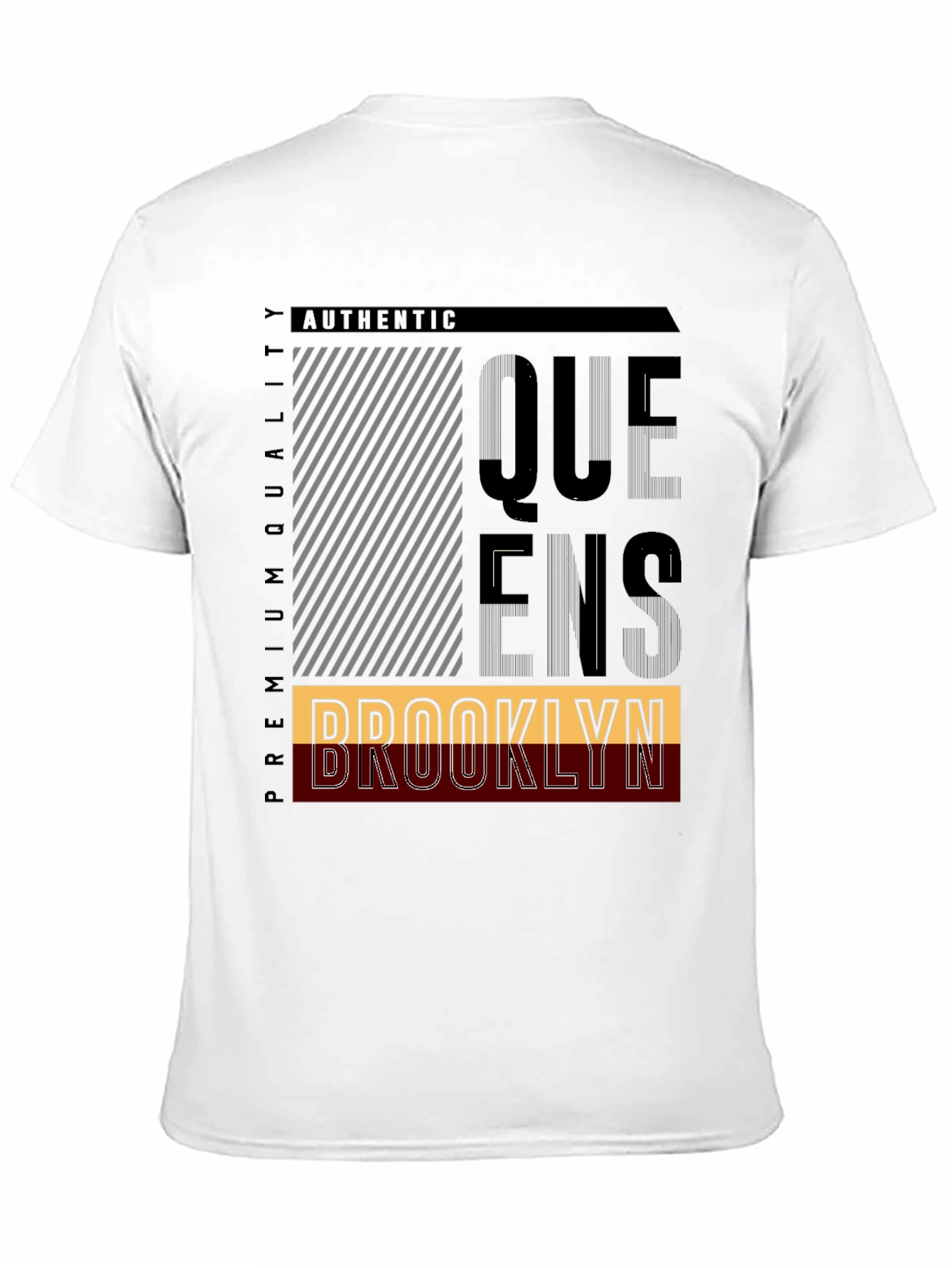 Queens & Brooklyn Graphic T-Shirt - Authentic NYC Style