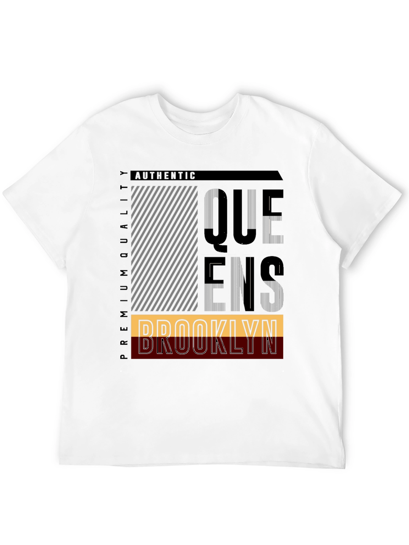 Queens & Brooklyn Graphic T-Shirt - Authentic NYC Style