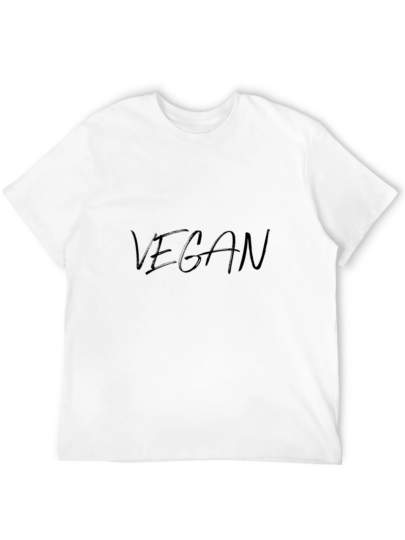 Vegan Statement T-Shirt - Black