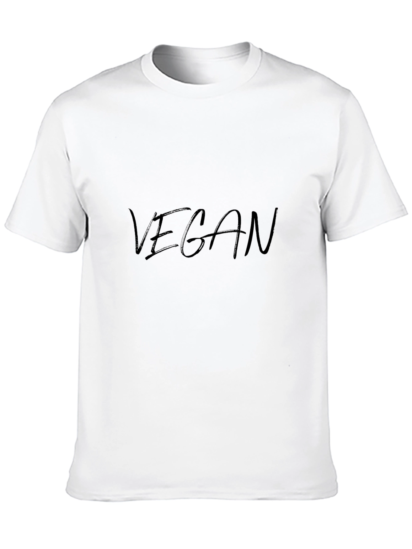 Vegan Statement T-Shirt - Black