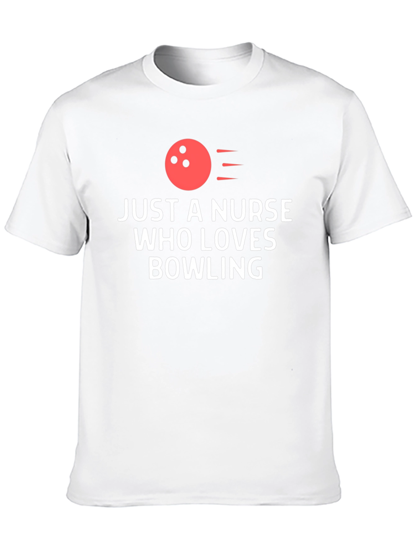 Nurse Who Loves Bowling Graphic Tee