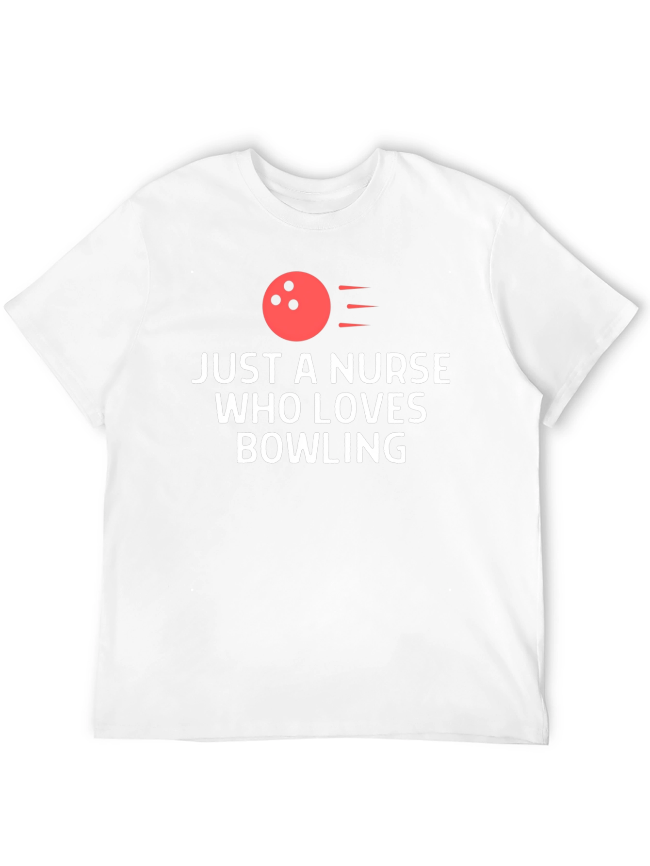 Nurse Who Loves Bowling Graphic Tee