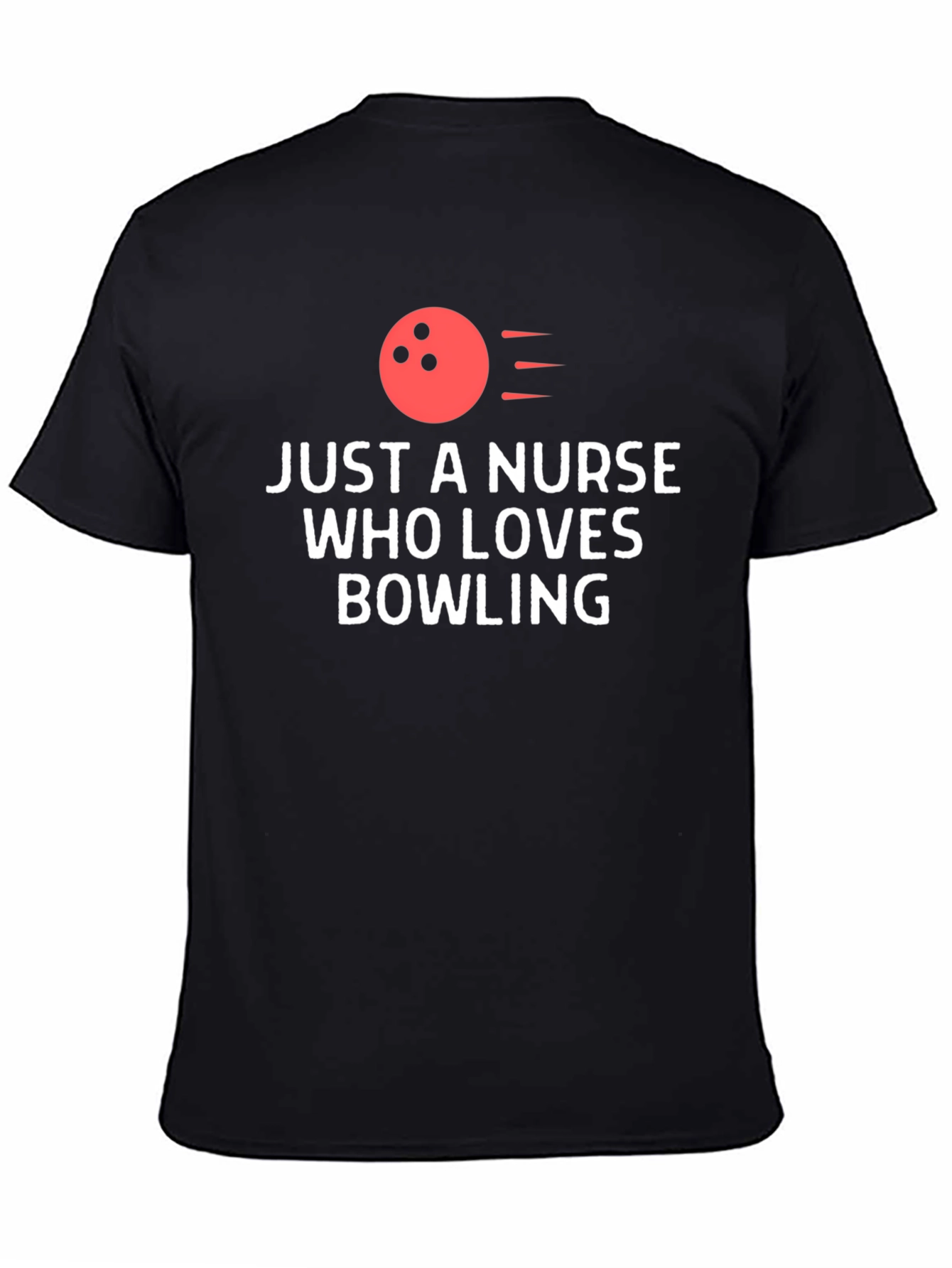 Nurse Who Loves Bowling Graphic Tee