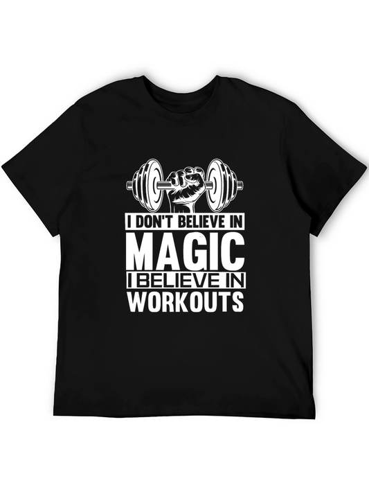 Workout Magic Mens Graphic T-Shirt