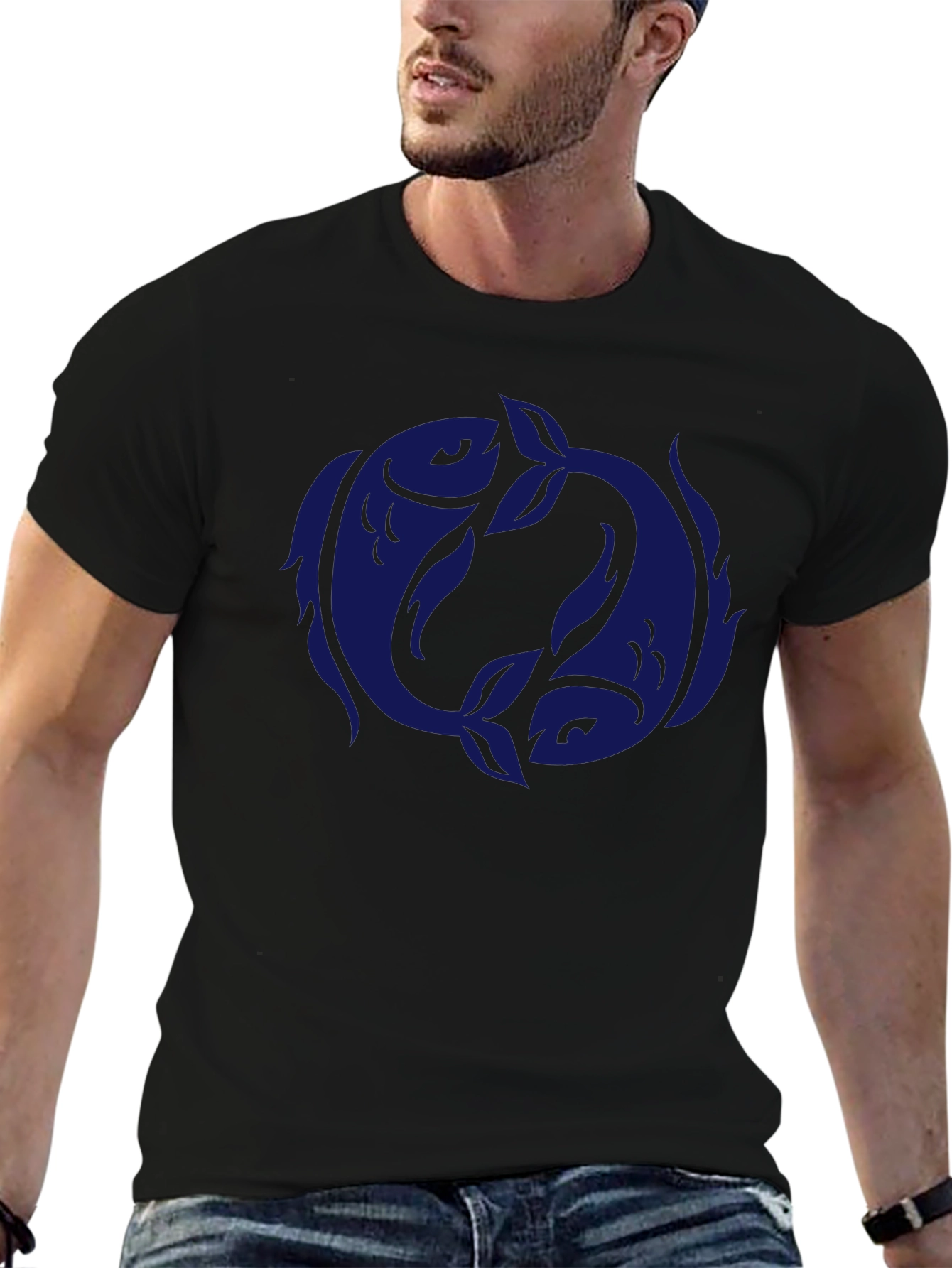 Pisces Zodiac Graphic Tee - Stylish Comfort