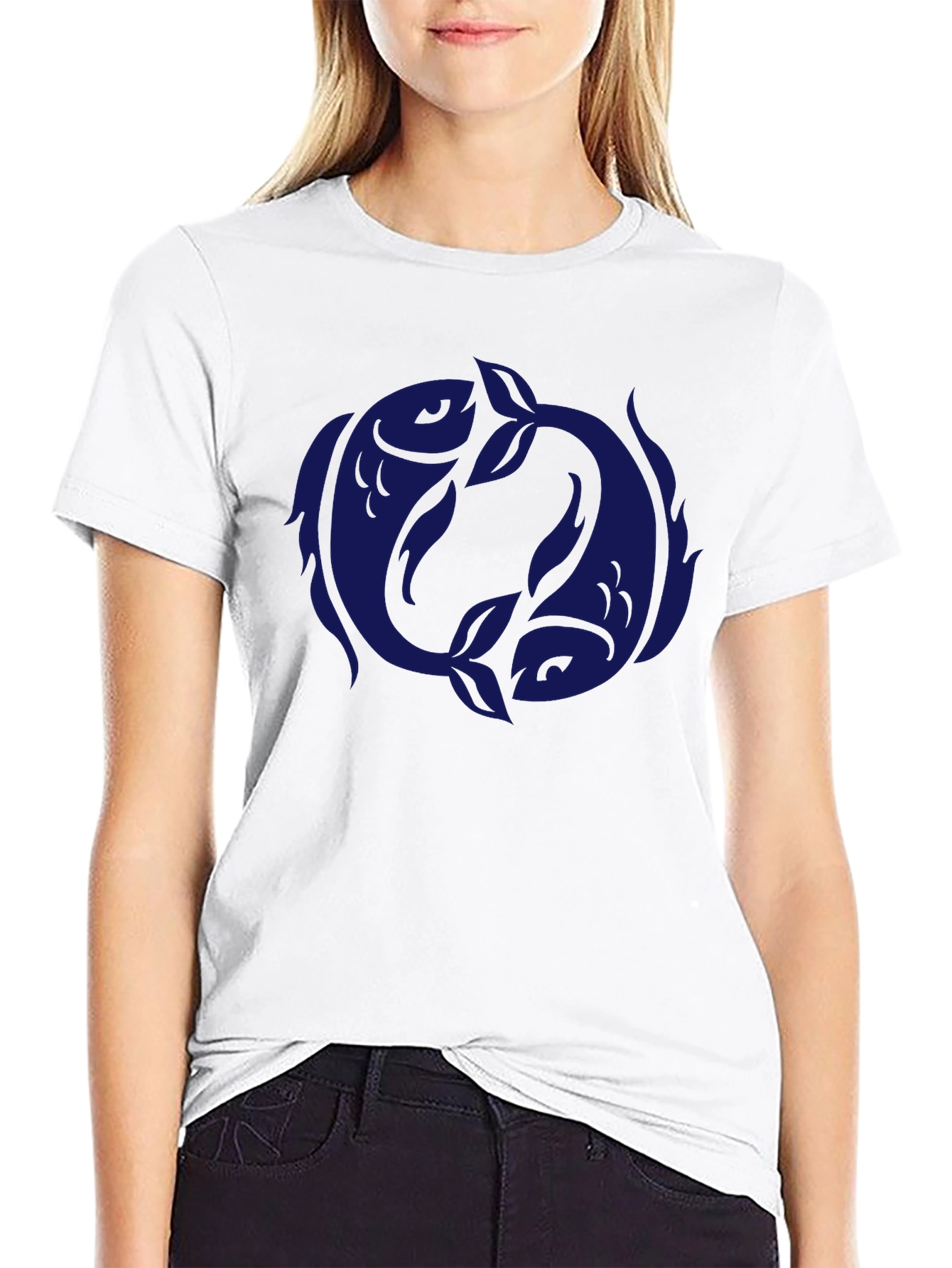 Pisces Zodiac Graphic Tee - Stylish Comfort