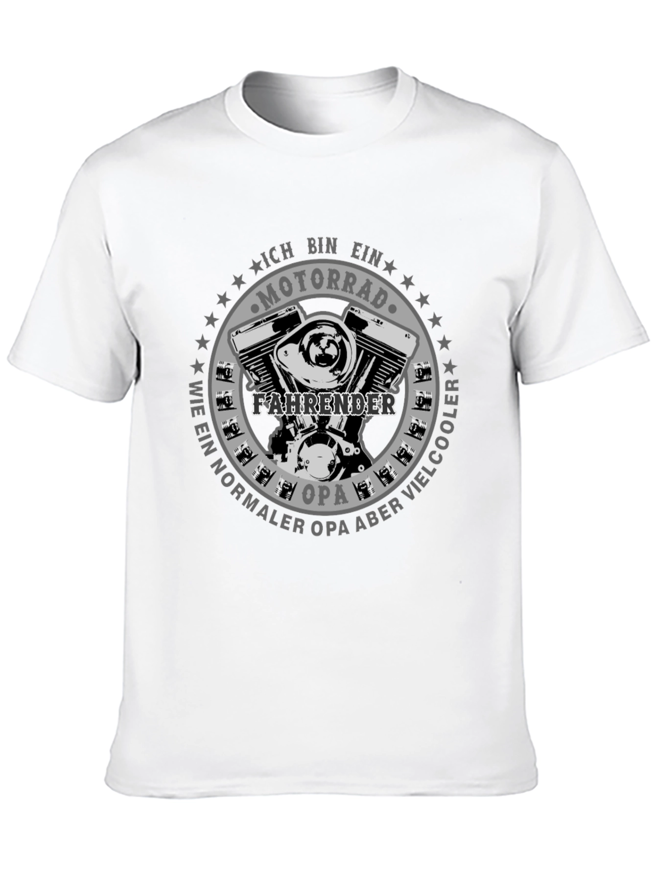 Motorcycle Grandpa T-Shirt