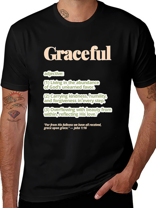 Graceful Definition T-Shirt: Faith-Based Apparel
