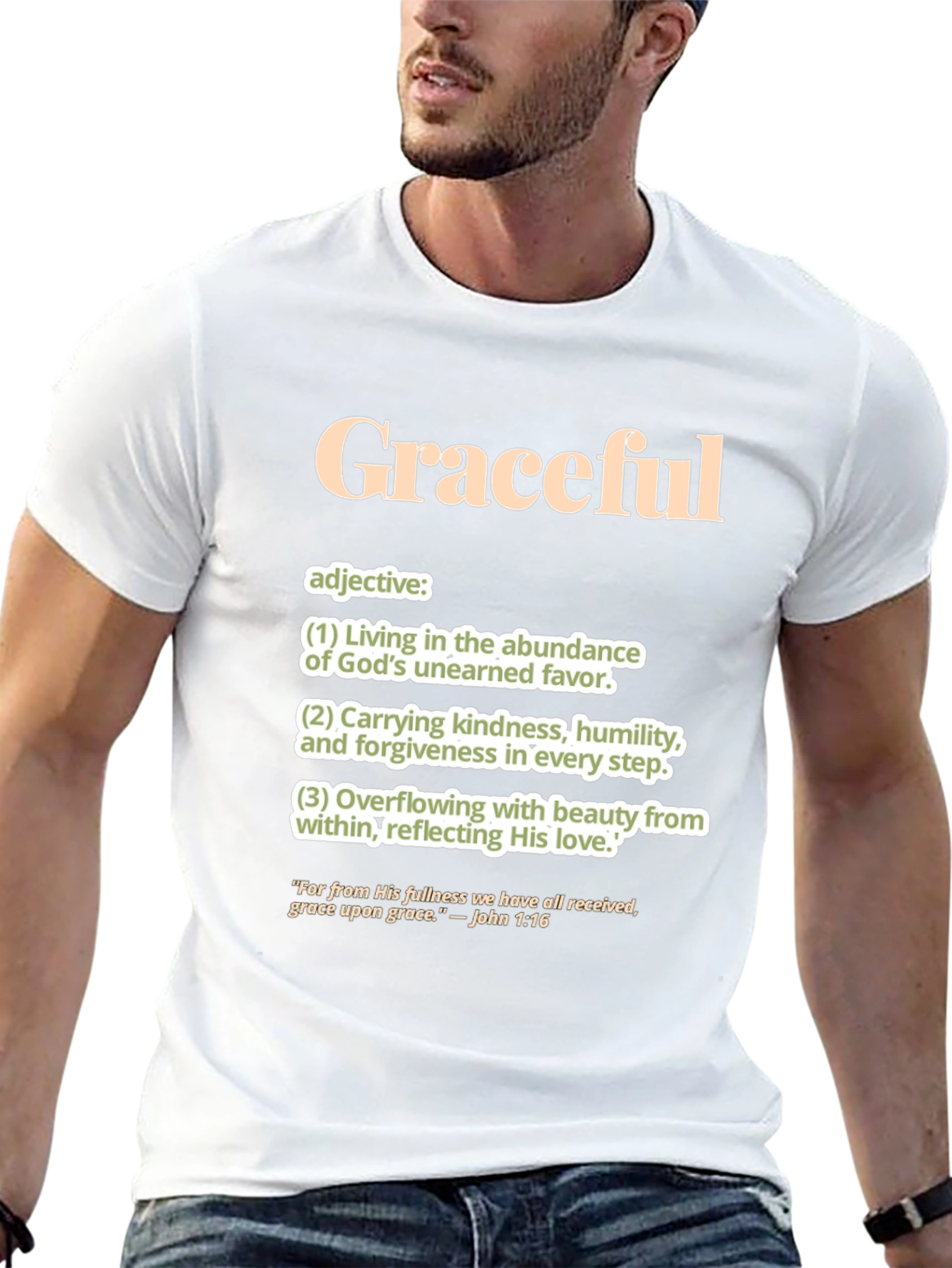 Graceful Definition T-Shirt: Faith-Based Apparel
