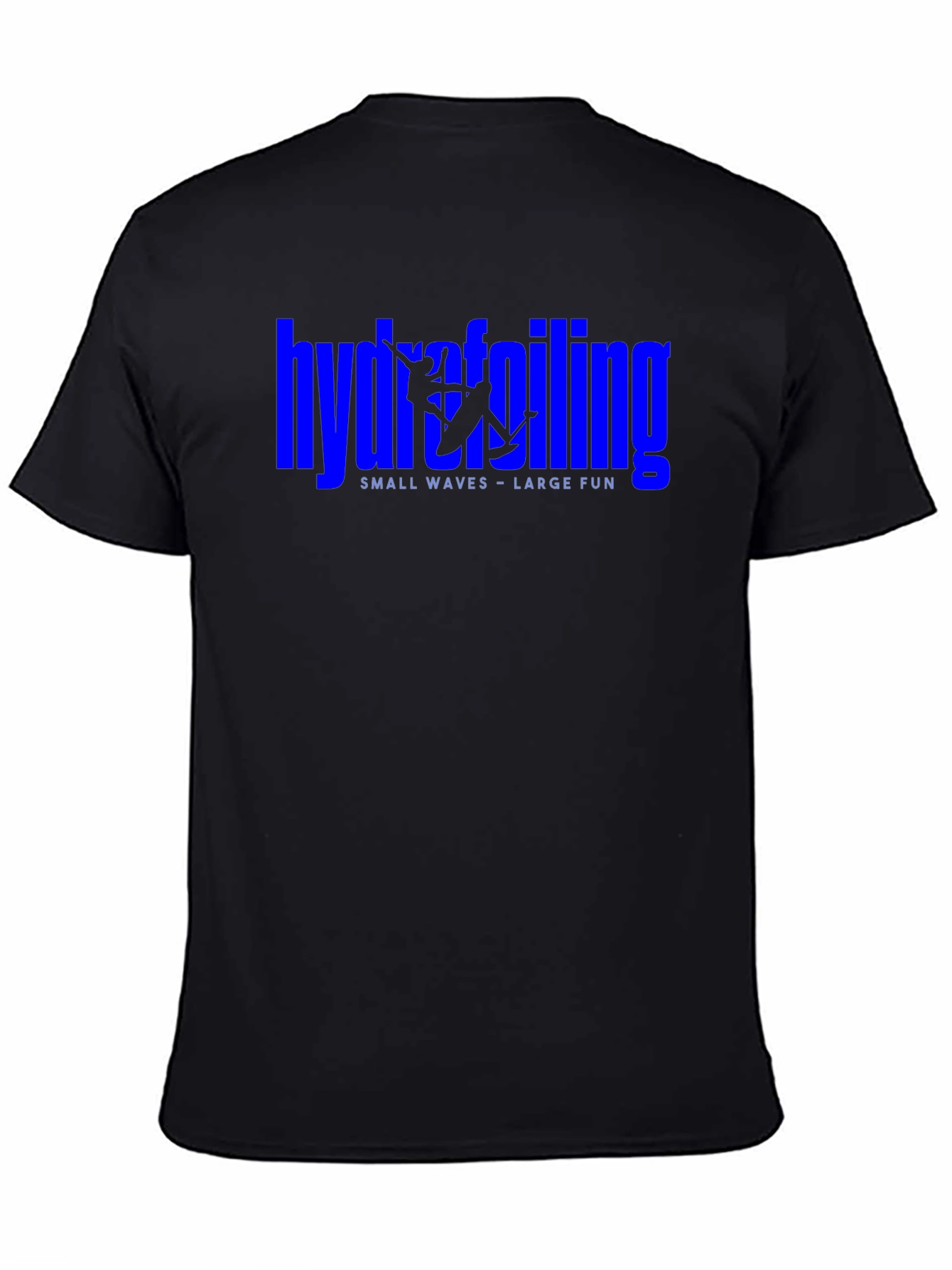 Hydrofoiling Graphic Black T-Shirt