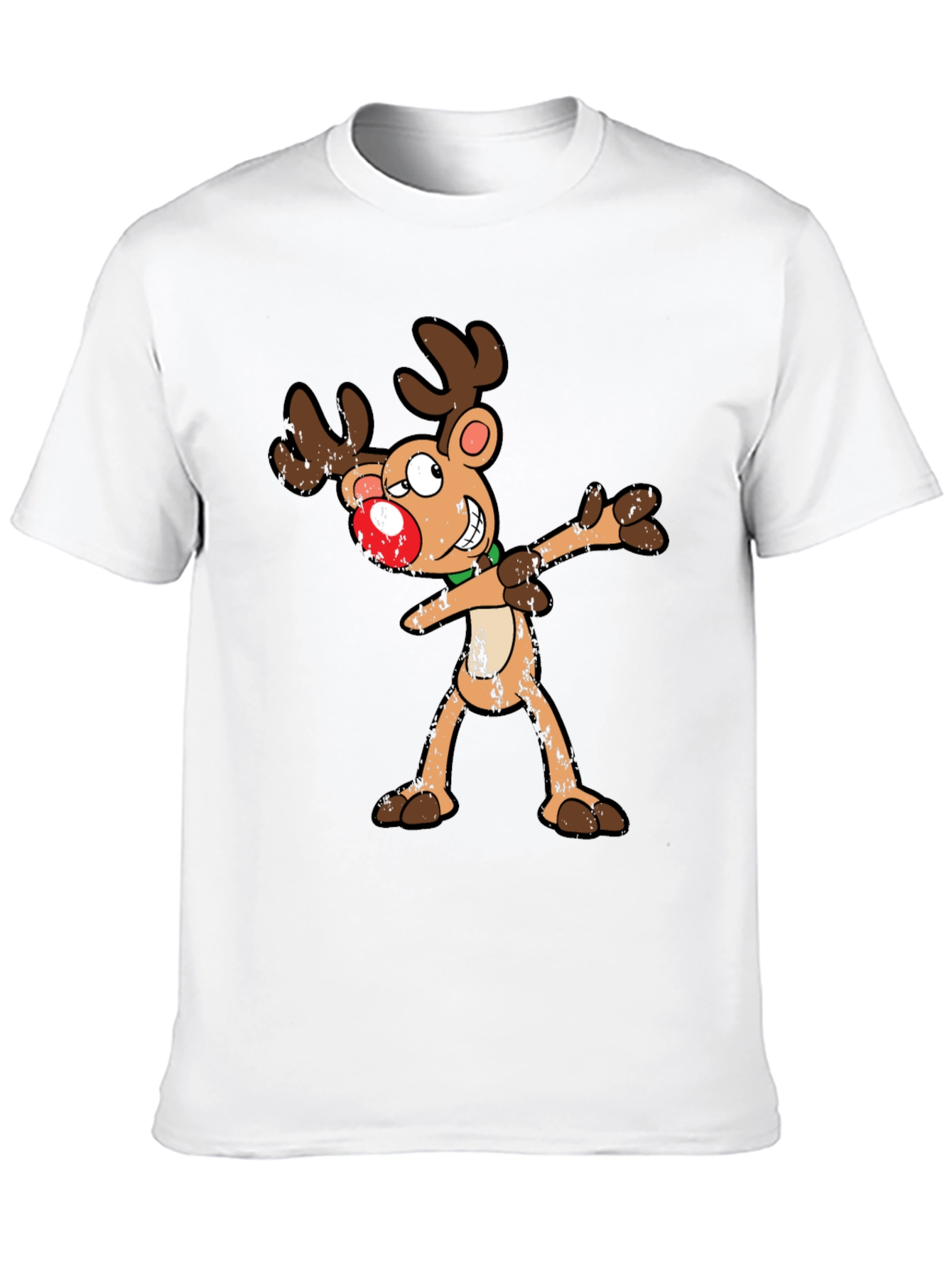 Dabbing Reindeer Graphic Tee