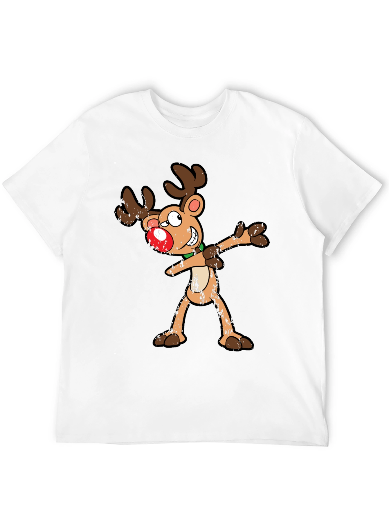 Dabbing Reindeer Graphic Tee