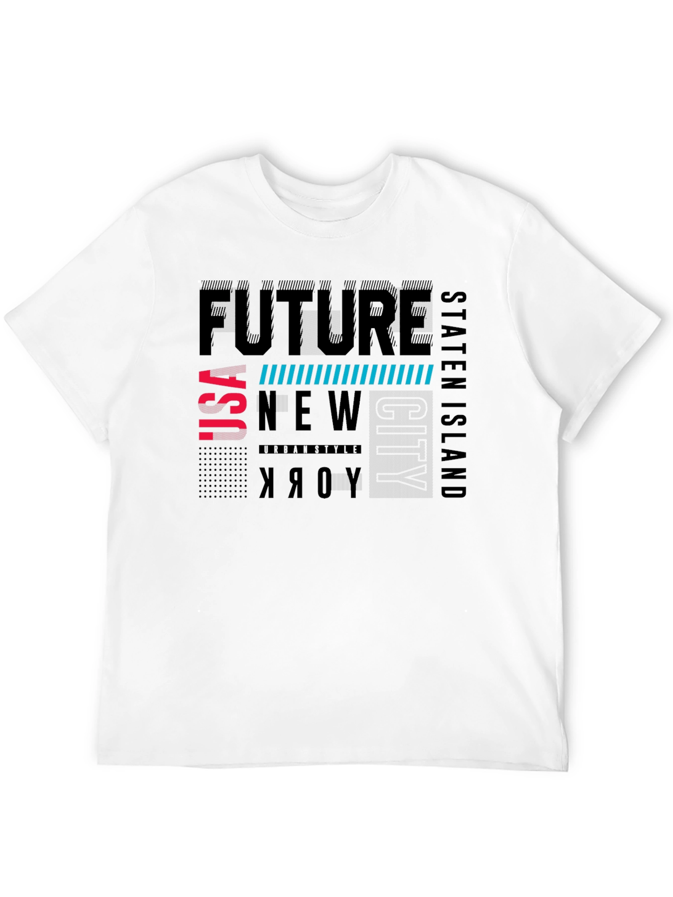 Future New York City Black T-Shirt