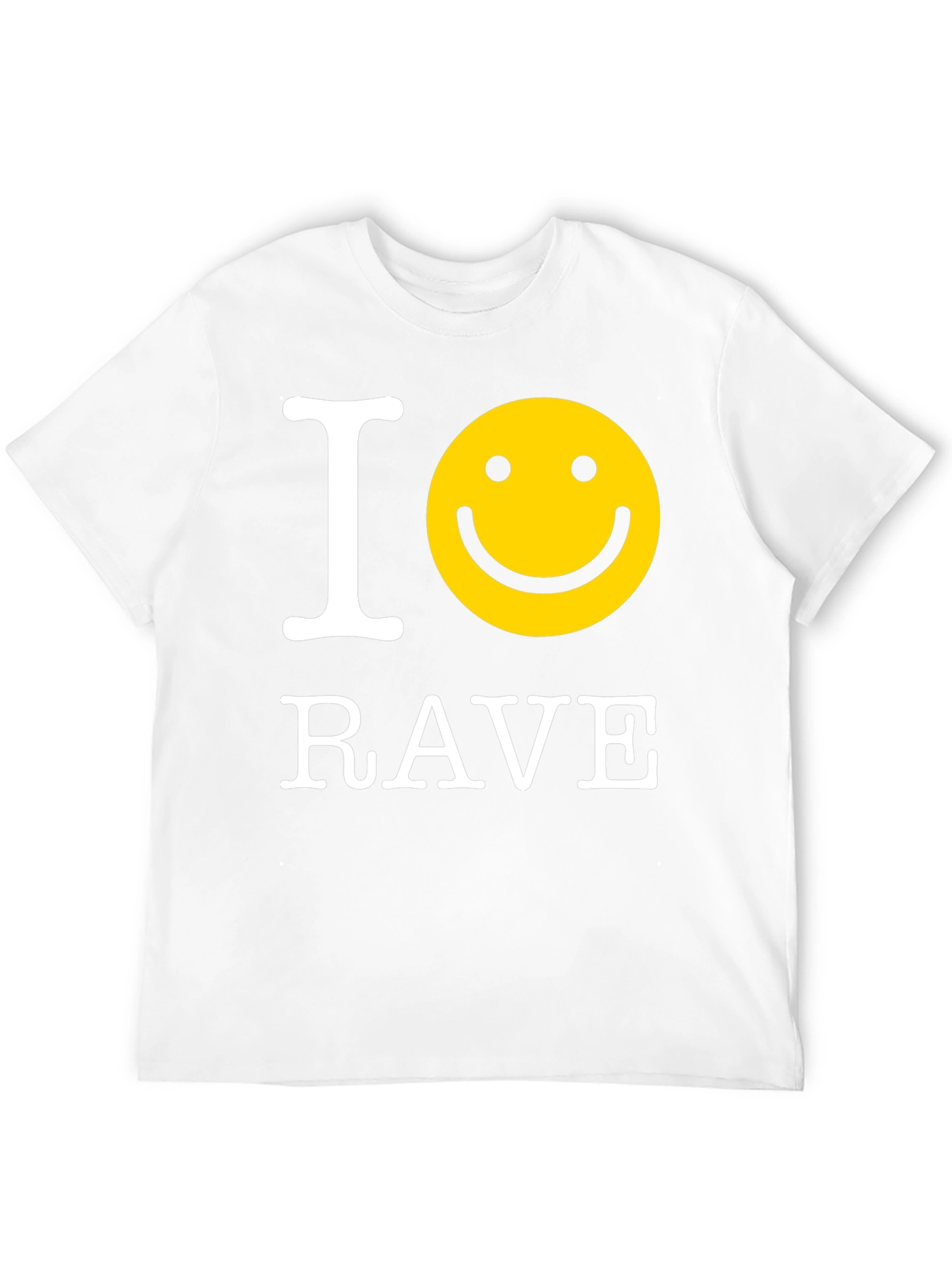 I Smiley Rave Black T-Shirt