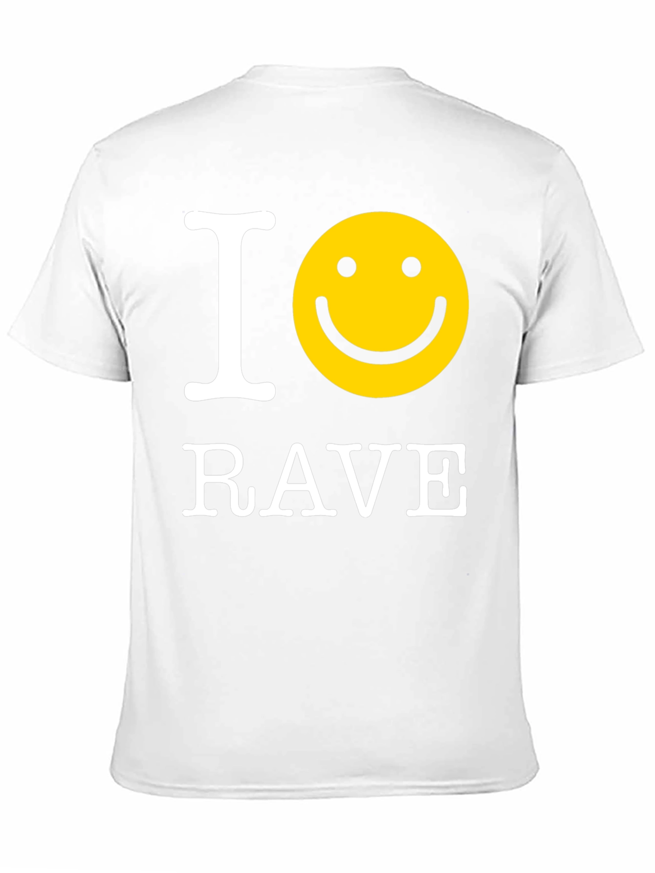 I Smiley Rave Black T-Shirt