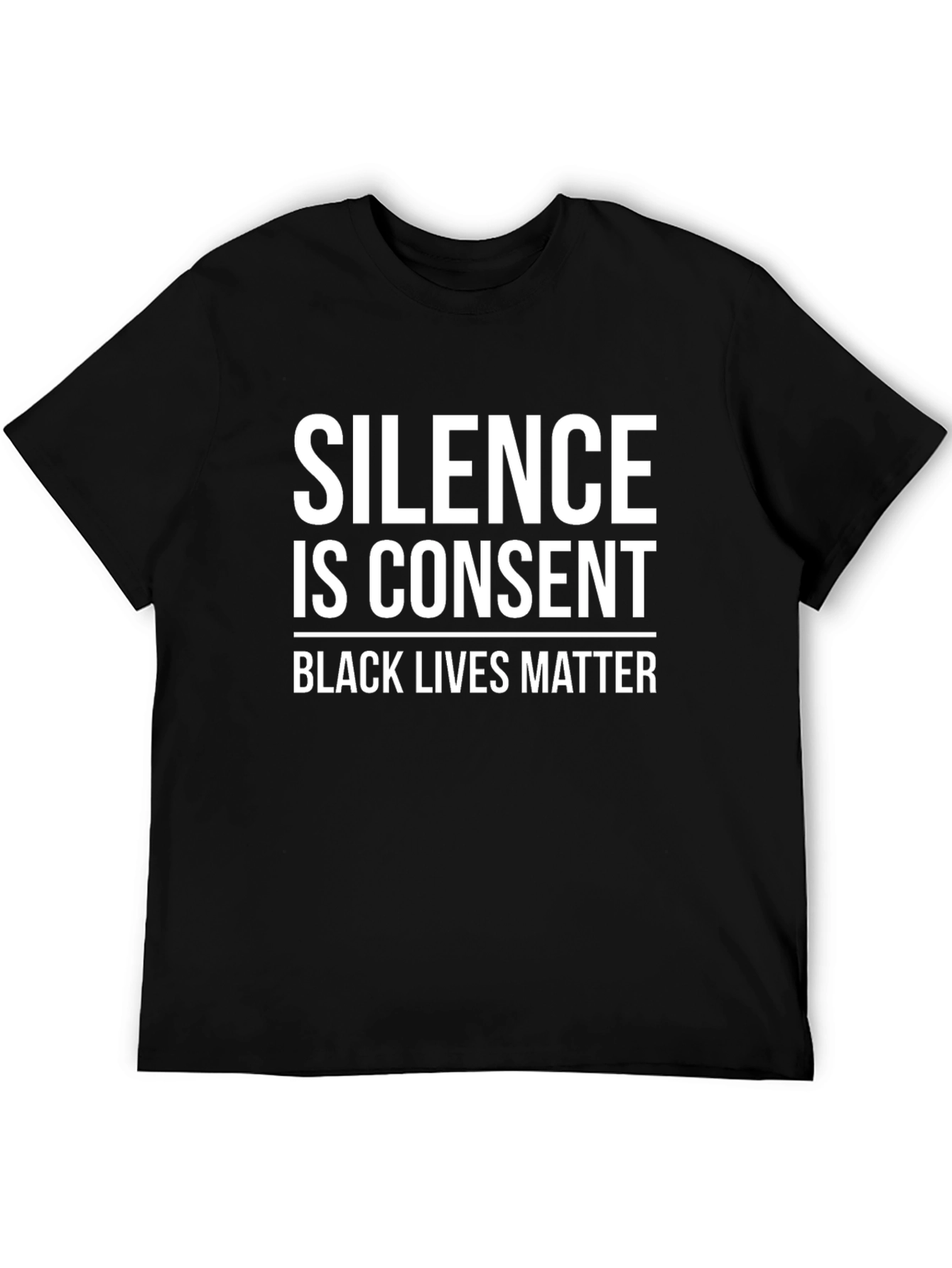 Silence is Consent BLM Graphic Tee