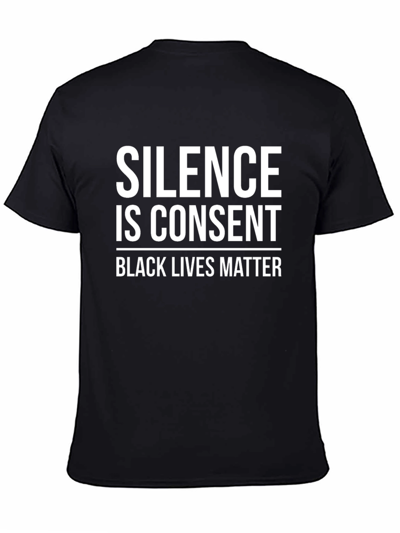 Silence is Consent BLM Graphic Tee