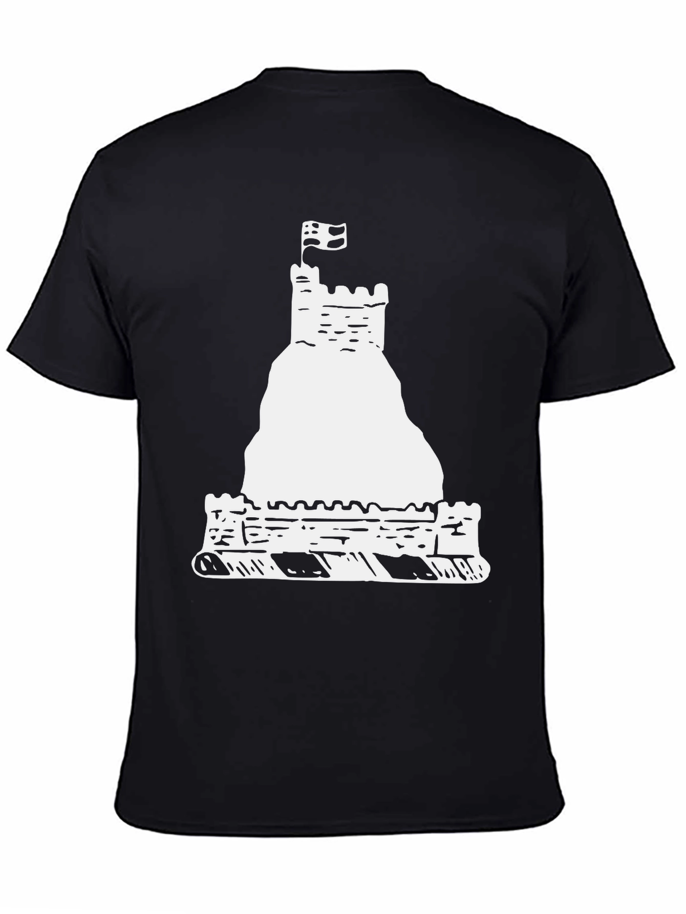 Castle T-Shirt Unique Graphic Tee