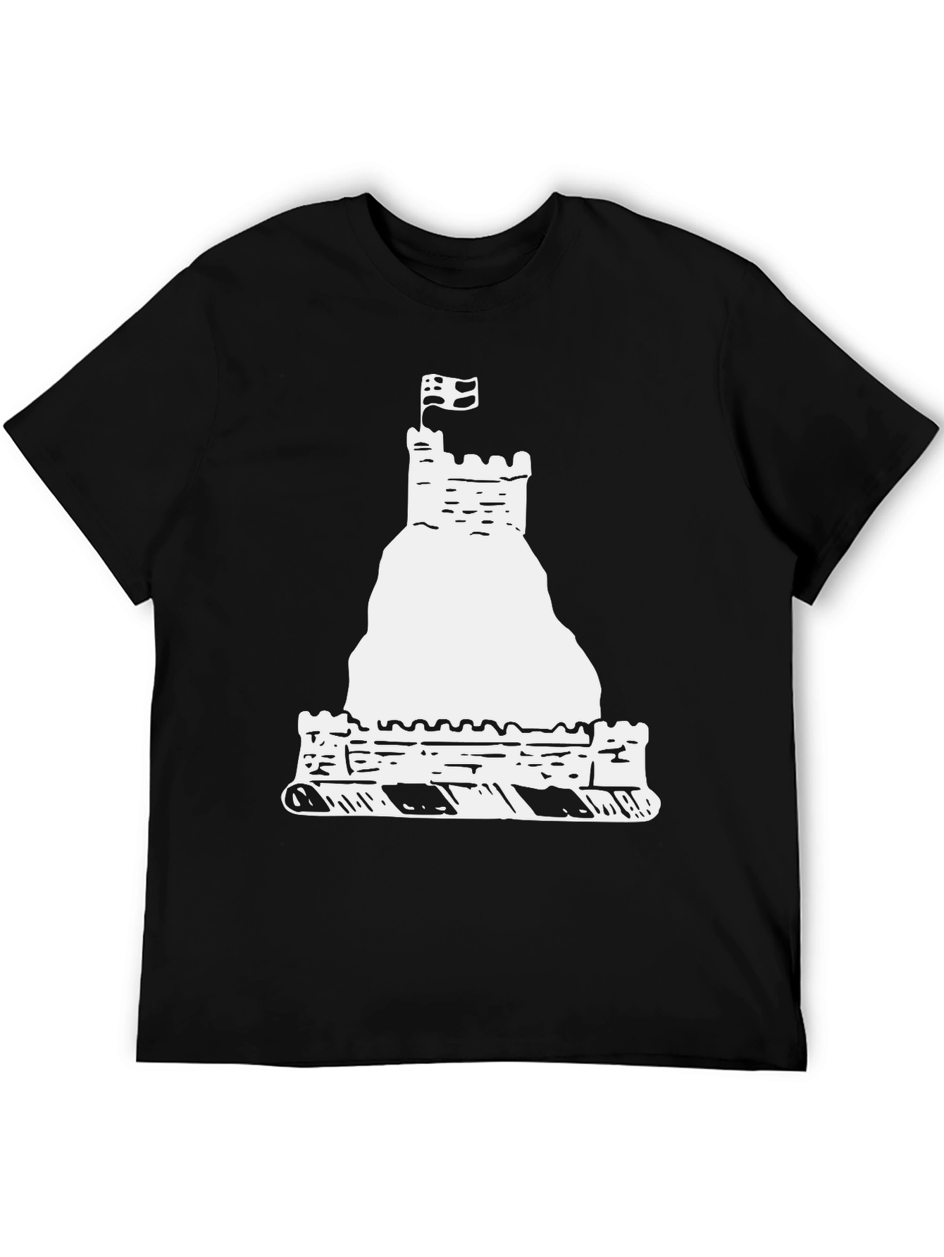 Castle T-Shirt Unique Graphic Tee