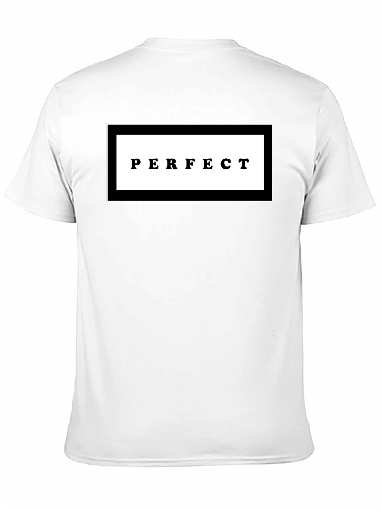 Perfect Graphic Print Black Crew Neck T-Shirt
