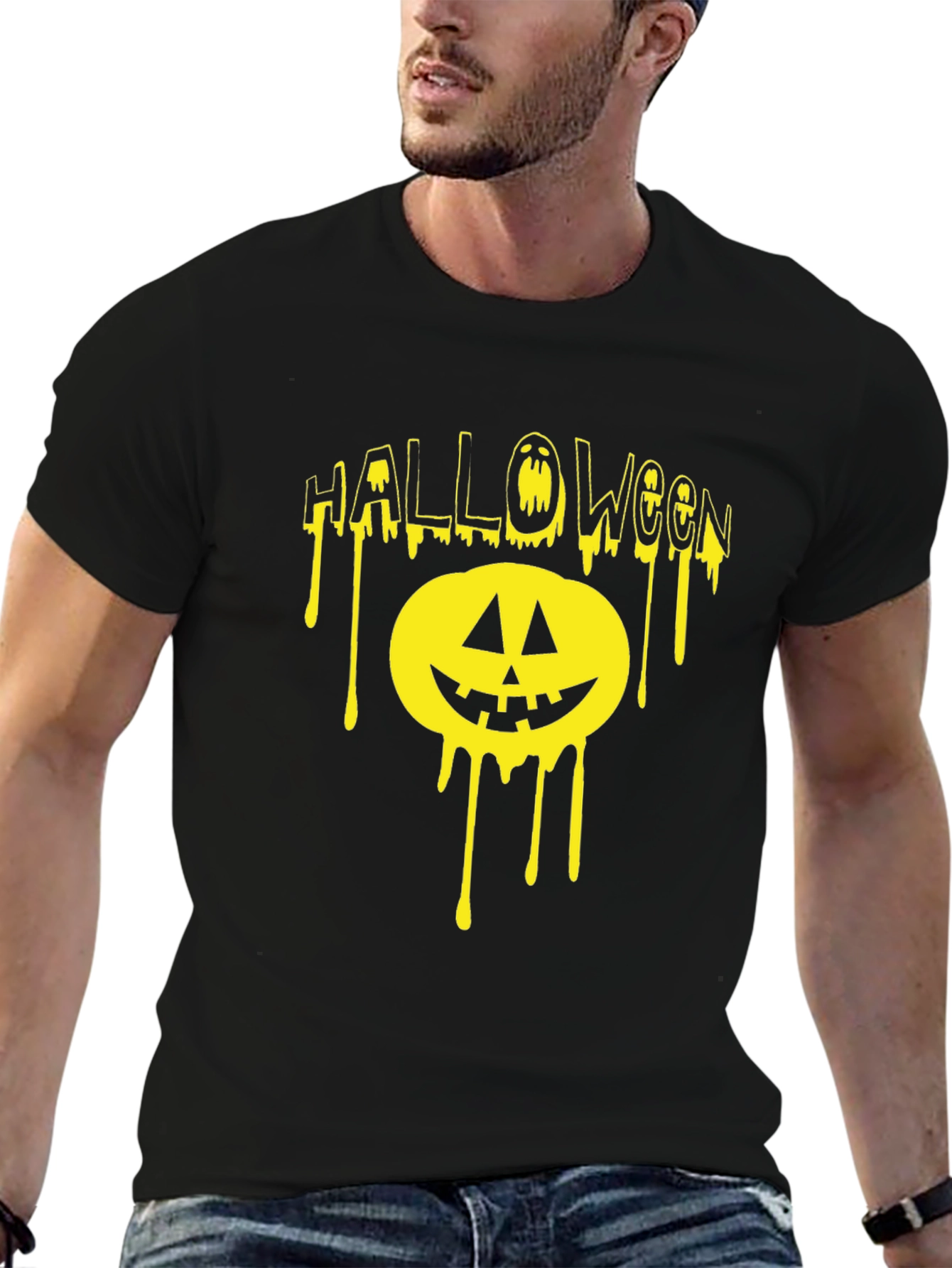 Halloween Dripping Pumpkin T-Shirt