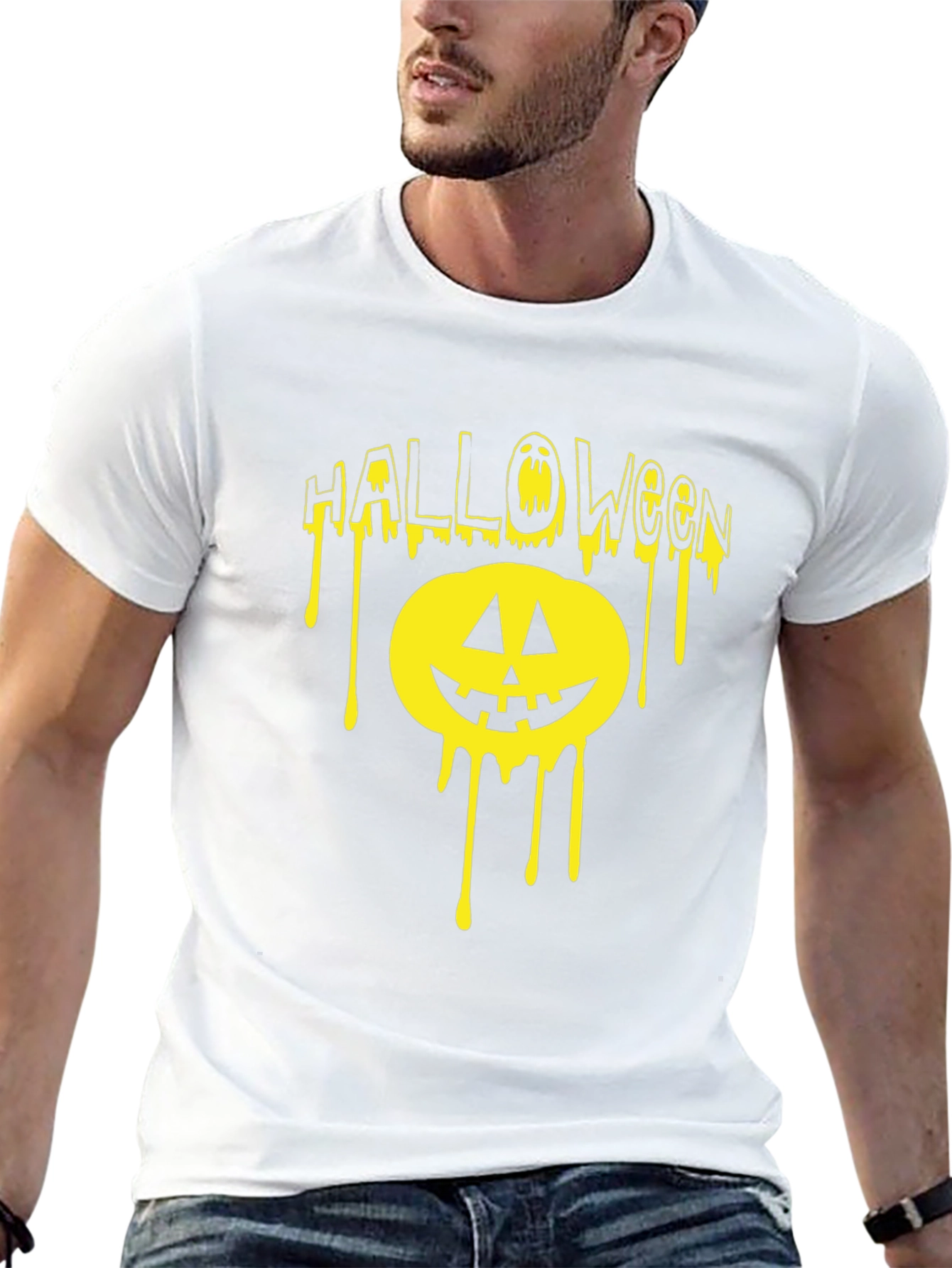 Halloween Dripping Pumpkin T-Shirt