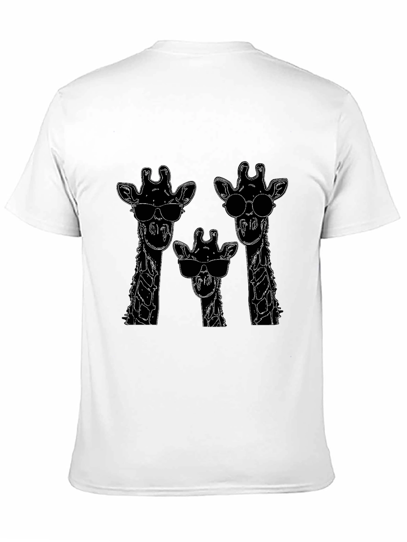 Cool Giraffe Crewneck T-Shirt