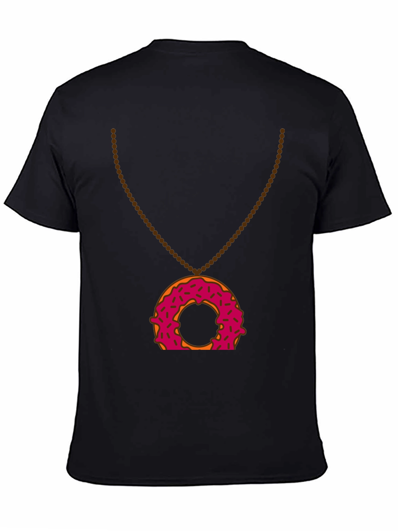 Donut Pendant T-Shirt - Sweet Treat Style
