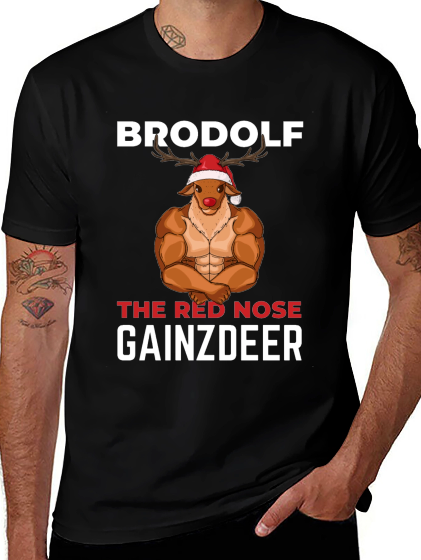 Brodolf the Red Nose Gainzdeer T-Shirt