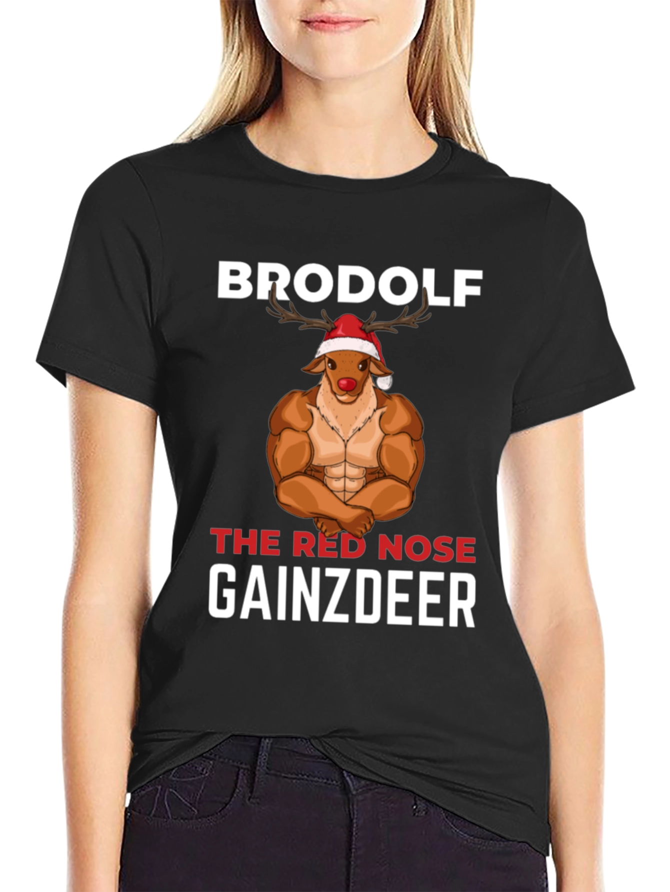 Brodolf the Red Nose Gainzdeer T-Shirt