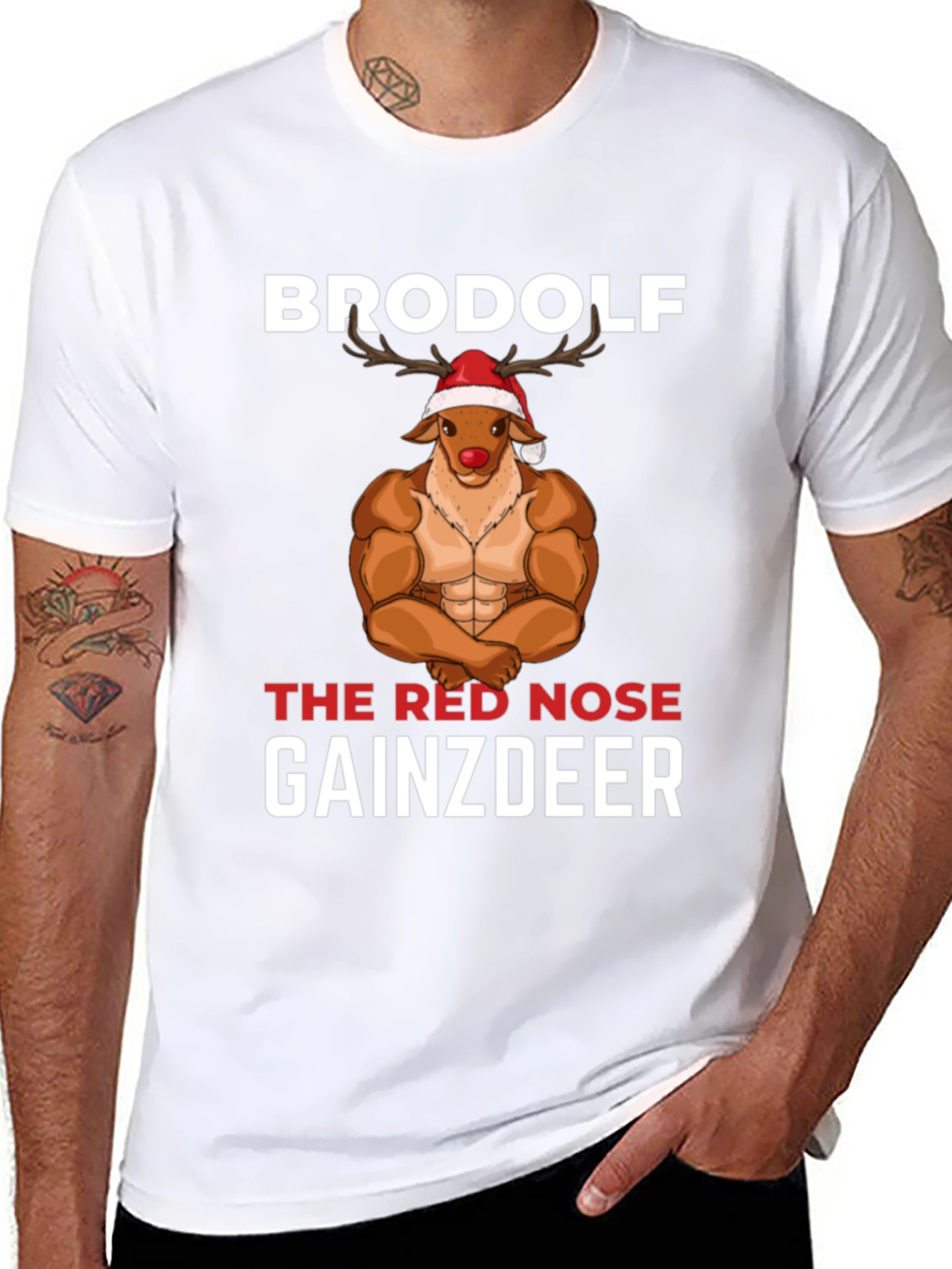 Brodolf the Red Nose Gainzdeer T-Shirt