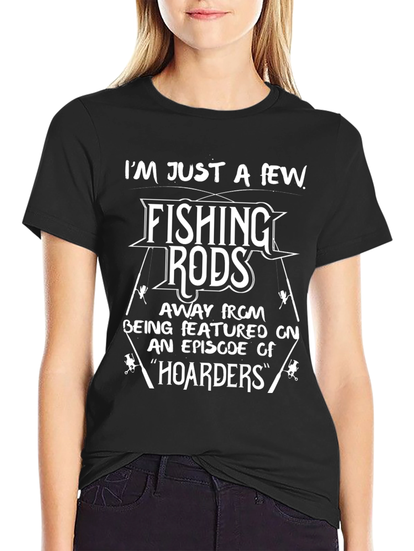 Fishing Rods Hoarders Mens T-Shirt