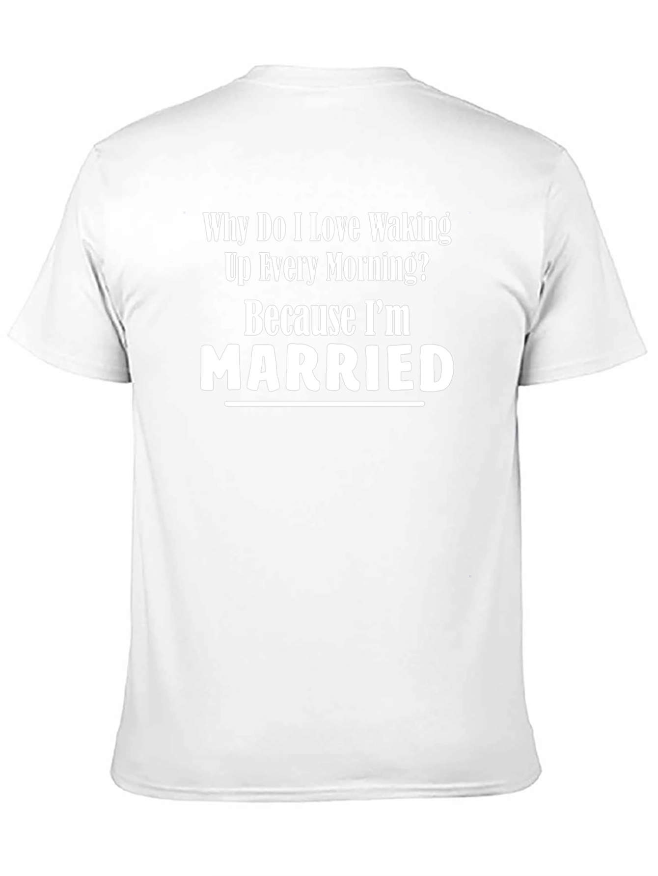 Married Life T-Shirt: Funny Husband Tee