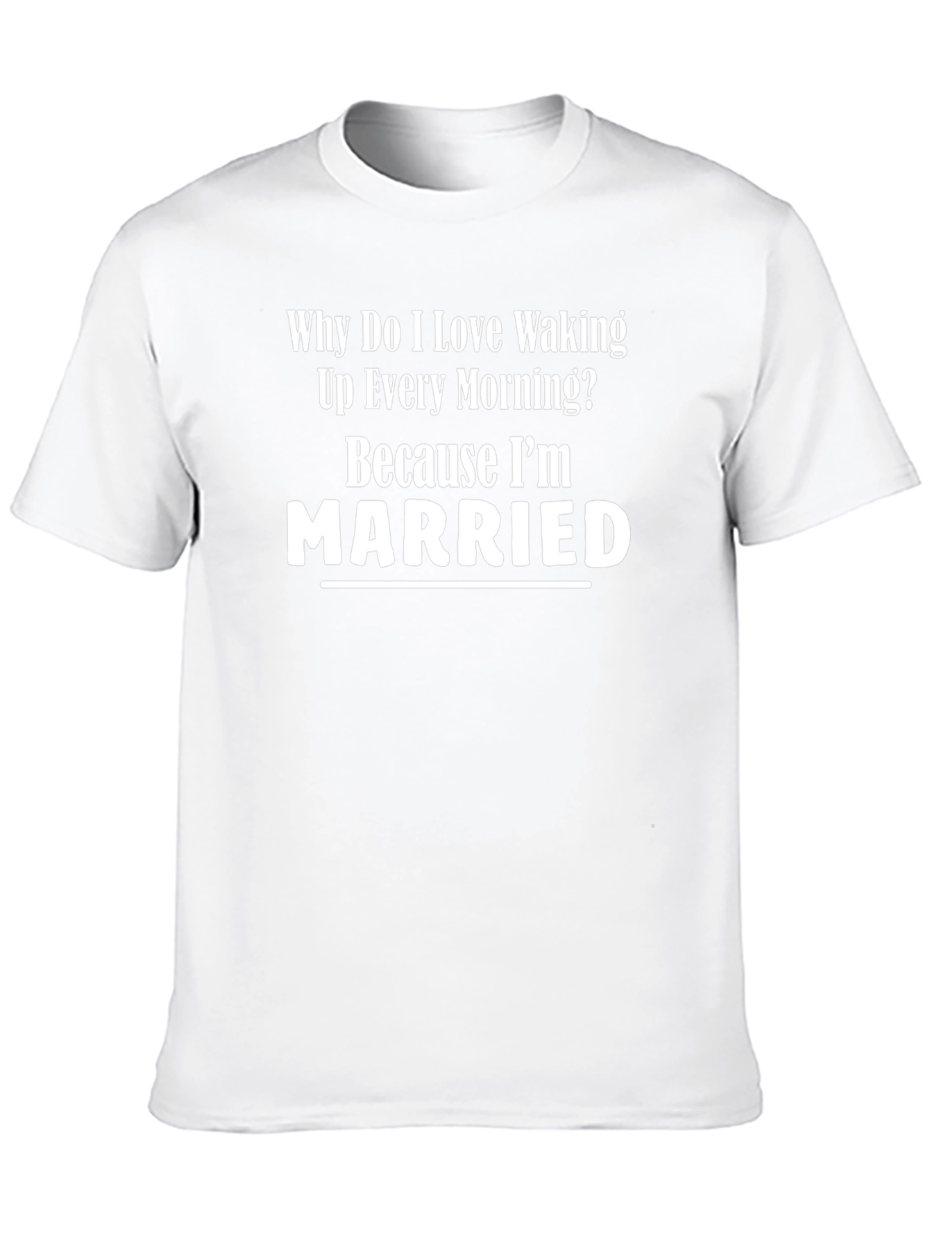Married Life T-Shirt: Funny Husband Tee
