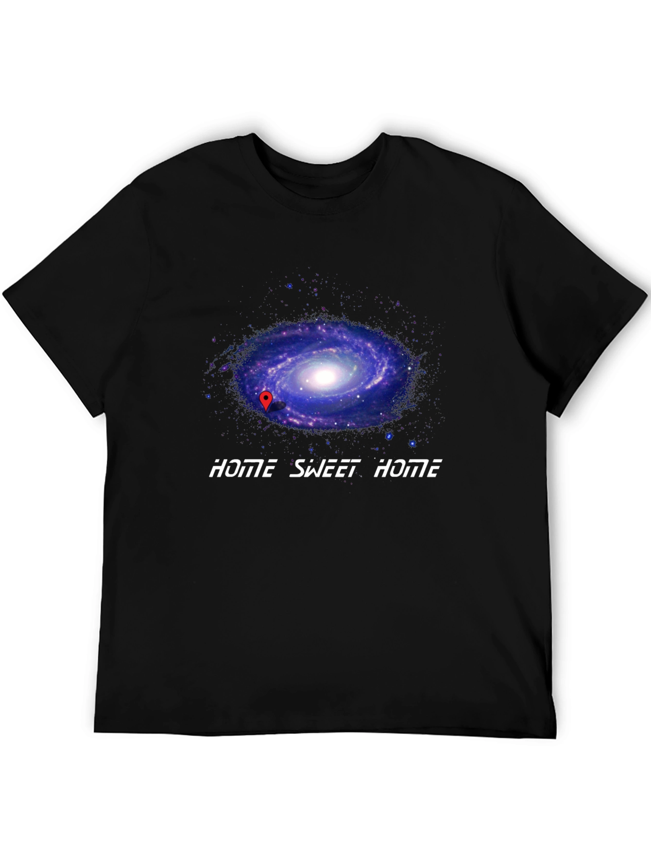 Cosmic Home Sweet Home T-Shirt - Galaxy Graphic Tee