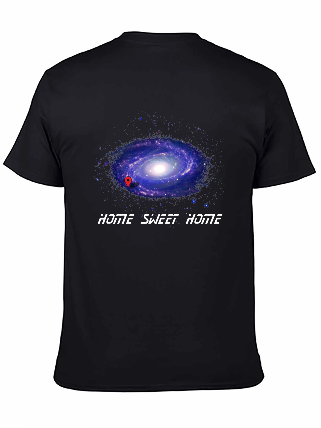 Cosmic Home Sweet Home T-Shirt - Galaxy Graphic Tee