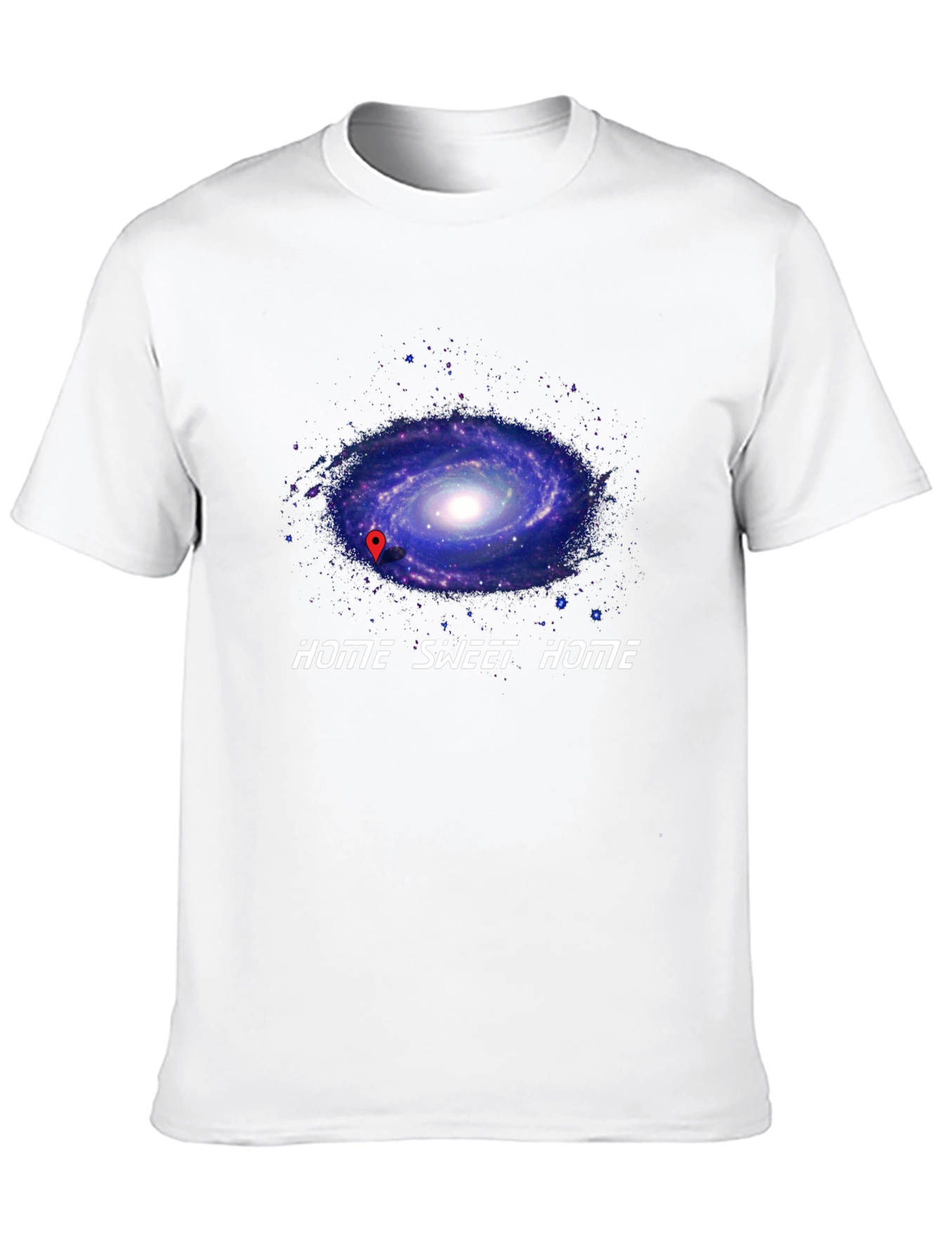 Cosmic Home Sweet Home T-Shirt - Galaxy Graphic Tee