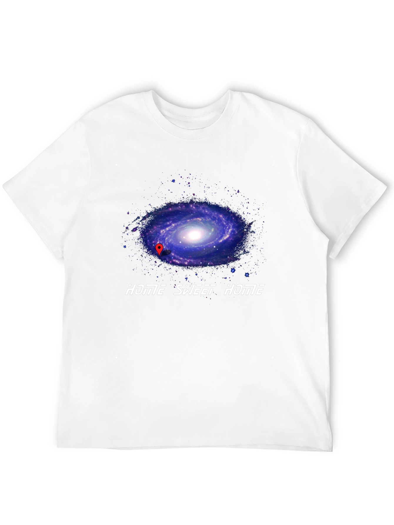 Cosmic Home Sweet Home T-Shirt - Galaxy Graphic Tee
