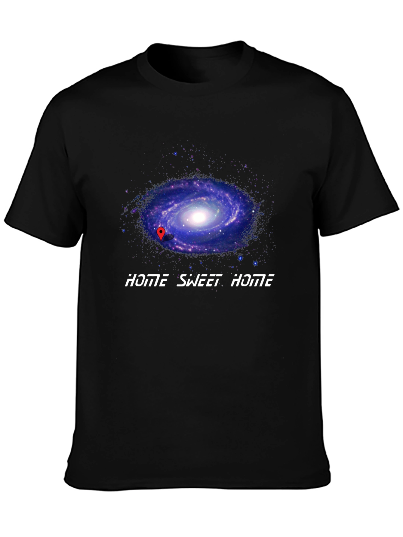Cosmic Home Sweet Home T-Shirt - Galaxy Graphic Tee