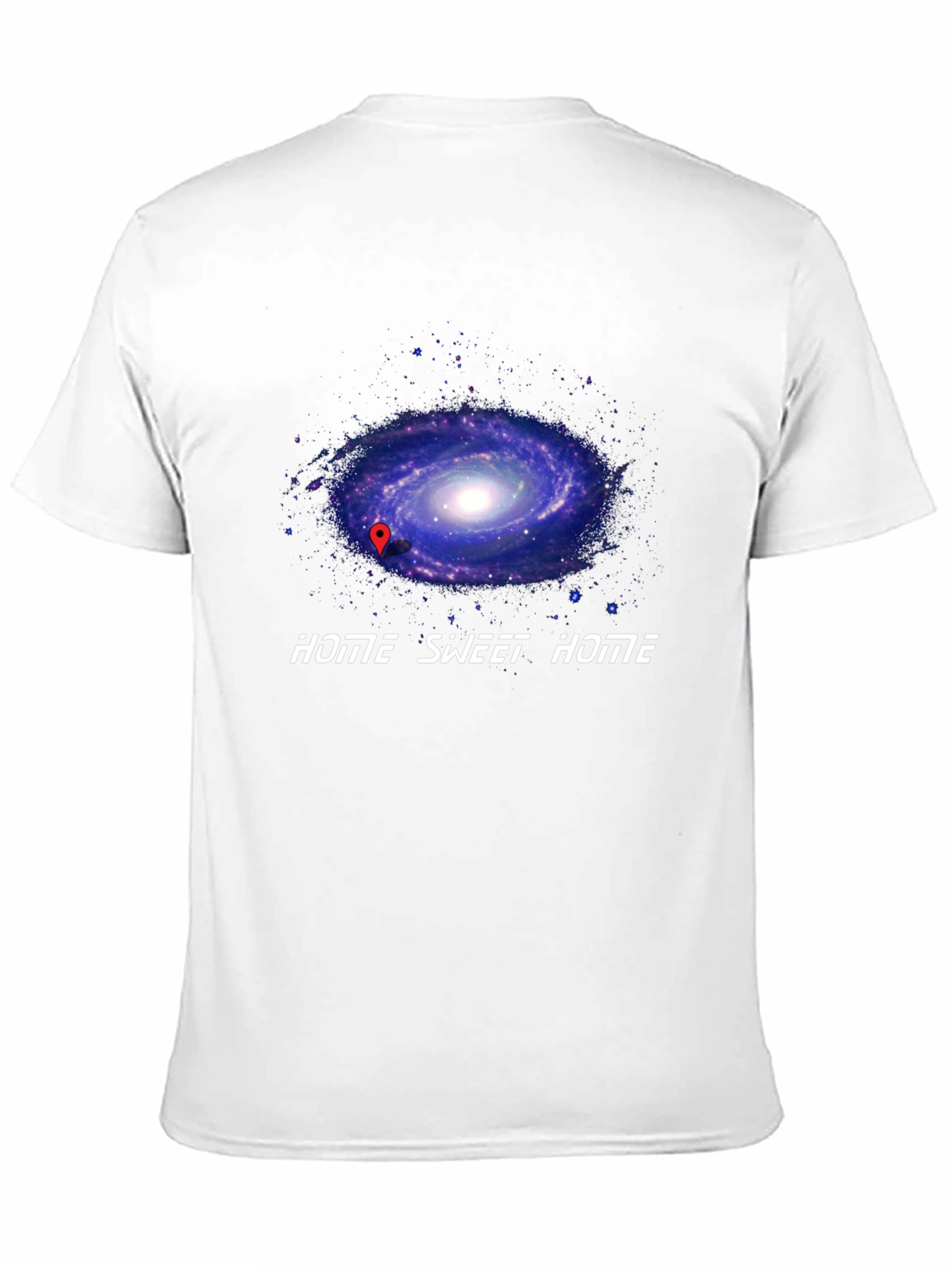 Cosmic Home Sweet Home T-Shirt - Galaxy Graphic Tee