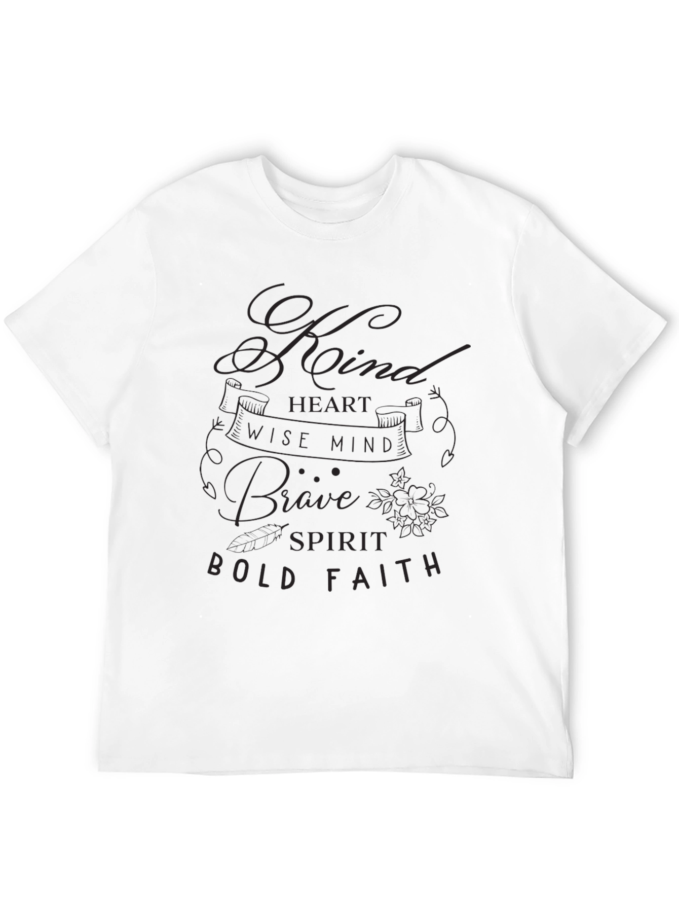 Kind Heart T-Shirt - Brave Spirit Tee