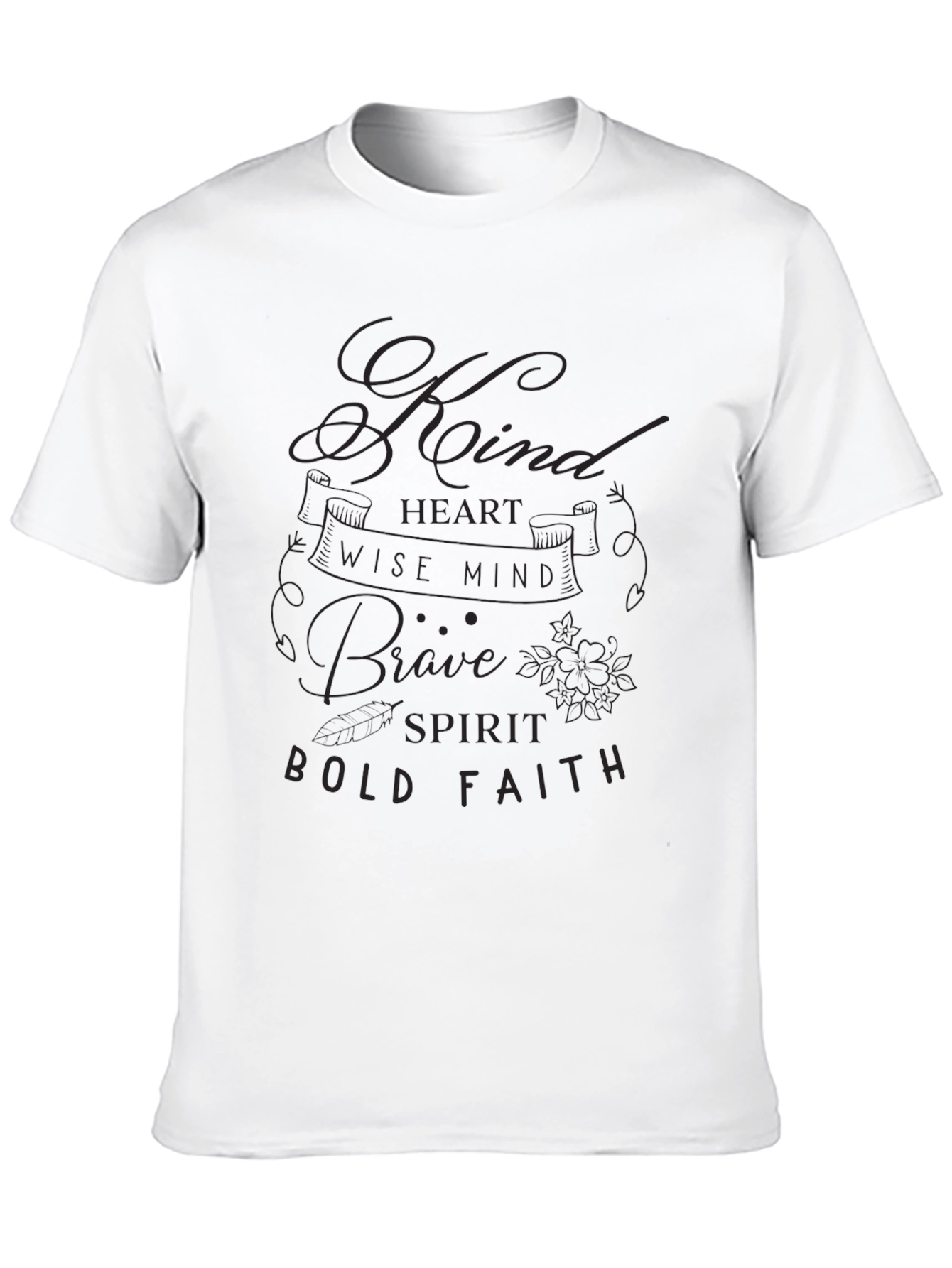 Kind Heart T-Shirt - Brave Spirit Tee