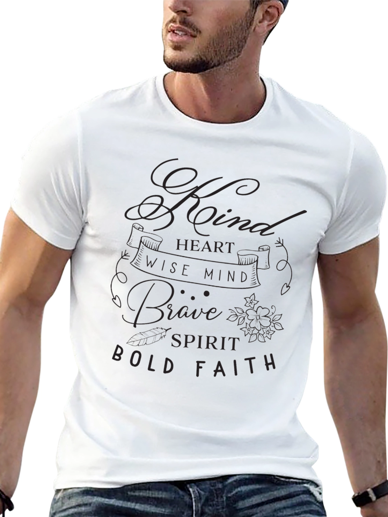 Kind Heart T-Shirt - Brave Spirit Tee