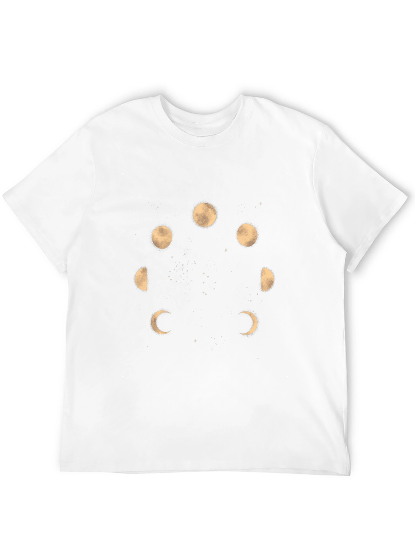 Lunar Phase T-Shirt - Black Graphic Tee