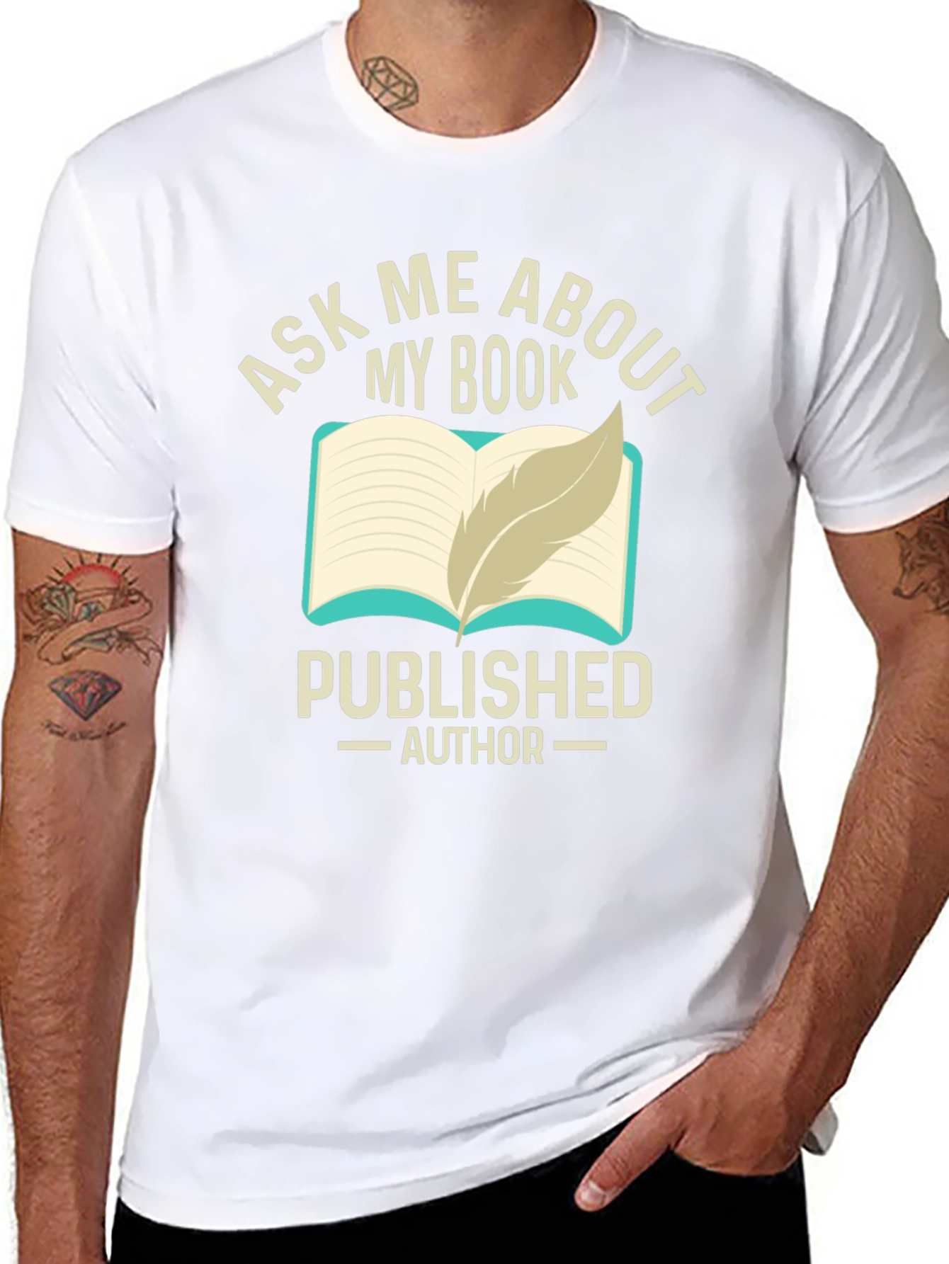 Ask Me About My Book T-Shirt