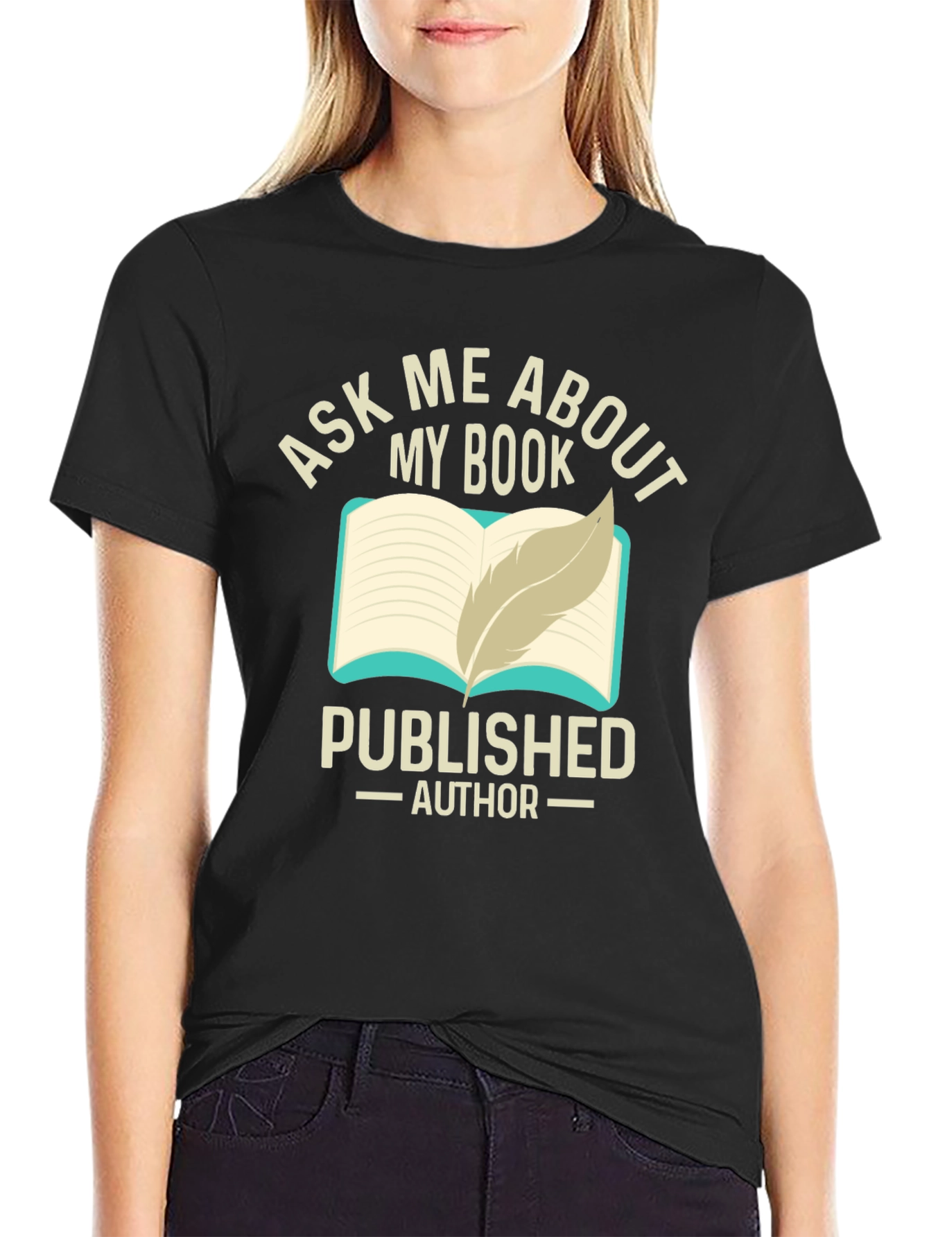 Ask Me About My Book T-Shirt